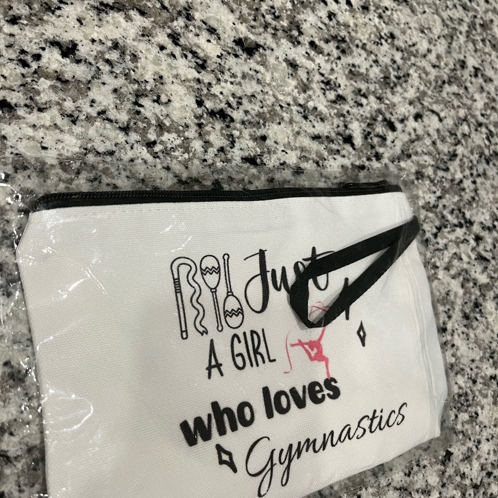 White Gymnastics Themed Women's Bag